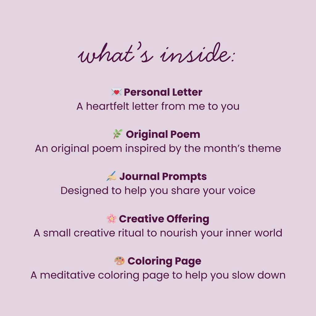 Mothers in Bloom Mail Club